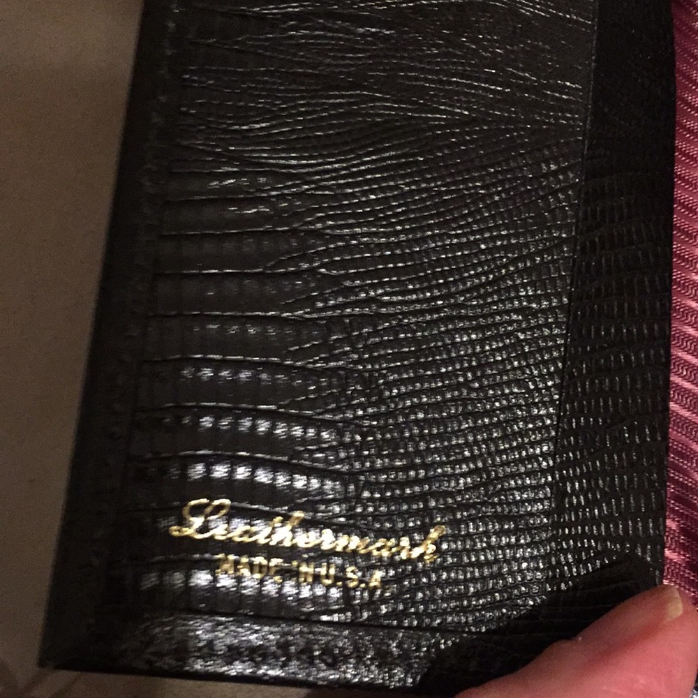 Mens Leathermark 🎉2xHP🎉Wallet - Picture 7 of 7